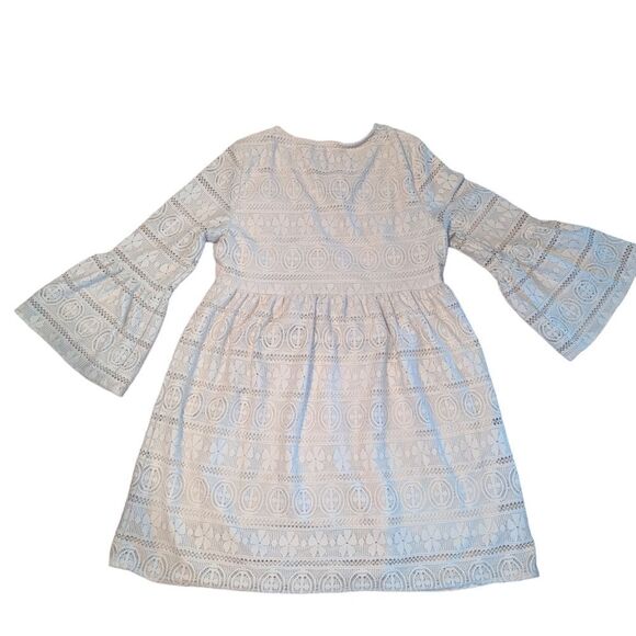 🛍️ Entro White Lace Dress Size Medium - Picture 2 of 2
